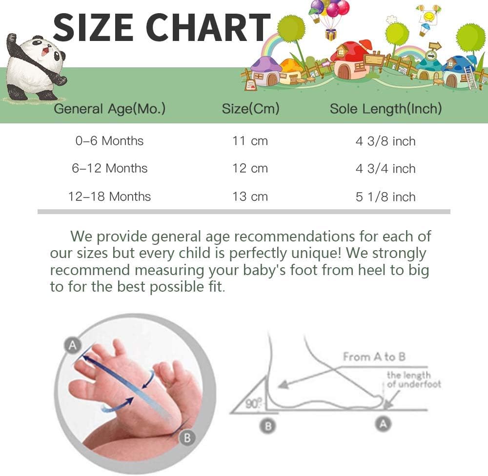 Infant Baby Girls Boys Fleece Booties Soft Non-Slip Sole Winter Warm Cozy with Grippers Stay On Socks Newborn Toddler First Walkers Crib Shoes - Image 7